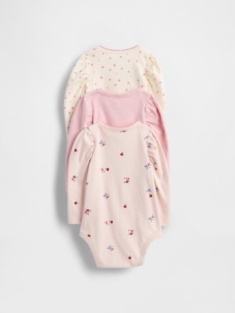 Baby First Favorites Bodysuit i ekologisk bomull (3-pack)