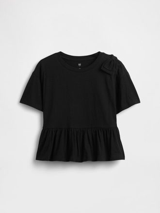 Barn Bow Peplum T-shirt