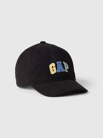 Baseballhatt med logotyp för barn med ekologisk bomull Gap