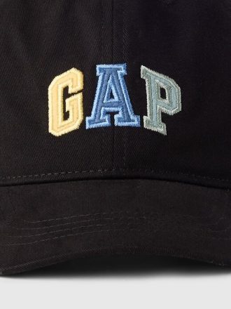 Baseballhatt med logotyp för barn med ekologisk bomull Gap