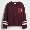 Grafisk Crewneck-tröja för baby och småbarn
