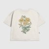 Grafisk T-shirt för barn solrosor