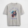 Grafisk T-shirt för barn Superman