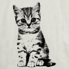 Grafisk T-shirt för popkonst för barn kattunge