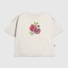Grafisk T-shirt med granatäpple för barn