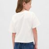 Grafisk T-shirt med överdimensionerad flippy paljett för barn
