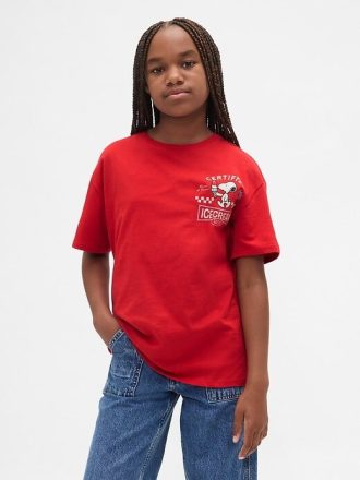 Grafisk tunika T-shirt för barn