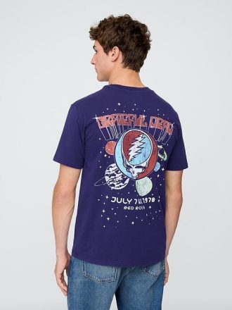 Grateful Dead Relaxed grafisk T-shirt