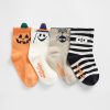 Halloween-sockor för bebis och småbarn (4-pack)