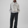 Heavyweight Athletic Logo hoodie med full dragkedja