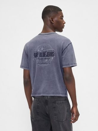 Heavyweight Crop Graphic T-shirt