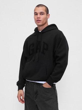 Heavyweight Gap Athletic Logo Hoodie