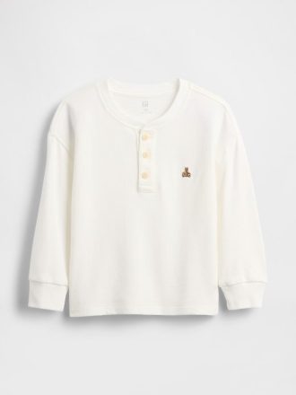 Henley skjorta för baby och småbarn