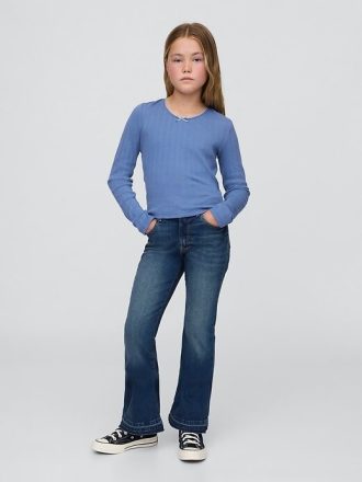 Höga 70-tals jeans för barn