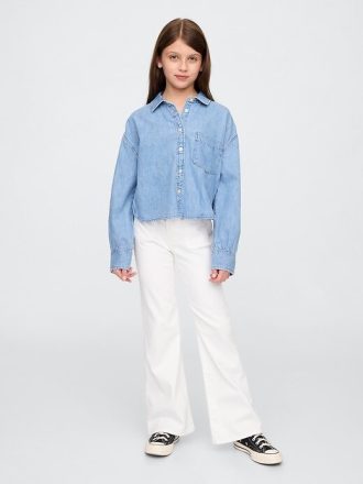 Höga 70-tals jeans för barn