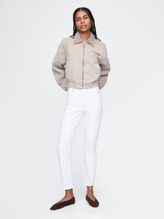 Höga vintage smala jeans