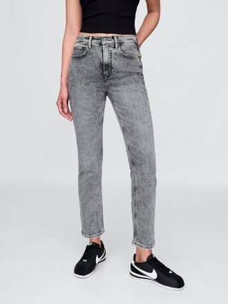 Höga vintage smala jeans