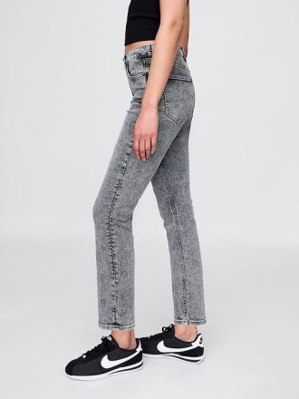 Höga vintage smala jeans