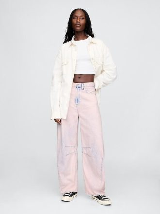 High Rise UltraSoft Horseshoe Jeans