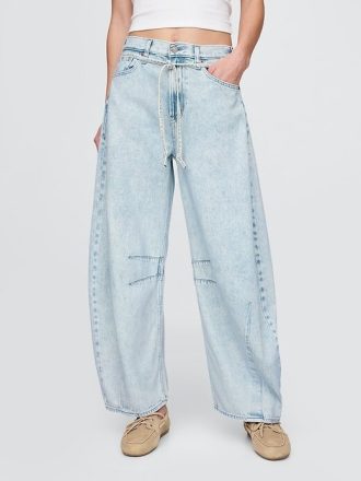 High Rise UltraSoft Horseshoe Jeans