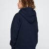 Hoodie med dragkedja för barn i vintage mjuk logotyp