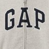 Hoodie med dragkedja för barn i vintage mjuk logotyp