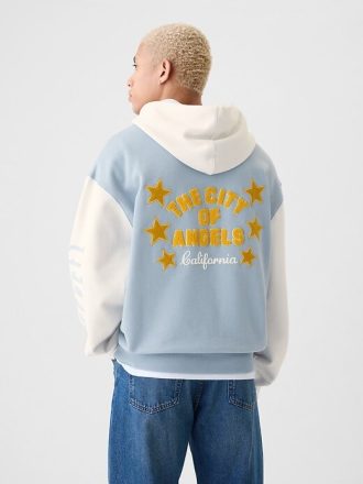Hoodie med logotyp för Gap Los Angeles City