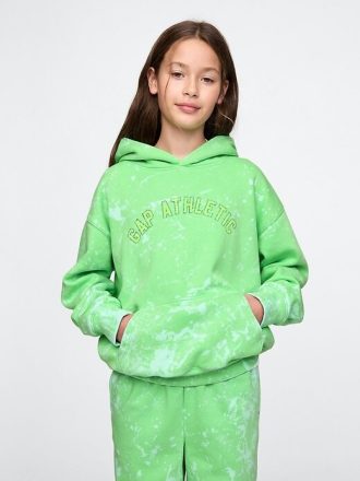 Hoodie med mjuk logotyp för barn