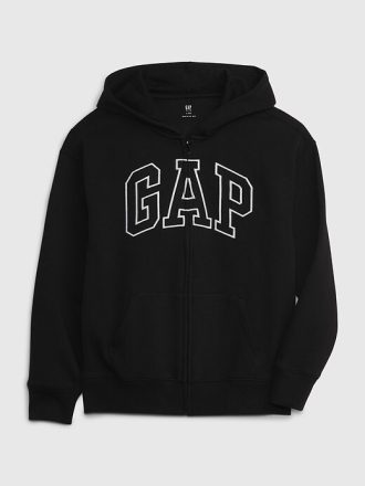 Hoodie med VintageSoft Gap-logotyp för barn