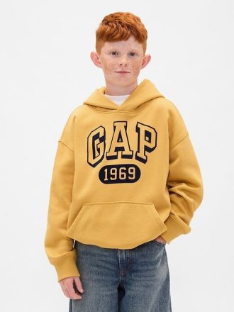 Hoodie med VintageSoft logotyp för barn