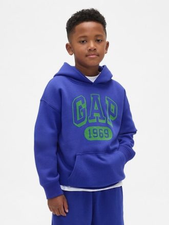 Hoodie med VintageSoft logotyp för barn