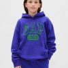 Hoodie med VintageSoft logotyp för barn Hoodie med VintageSoft logotyp för barn