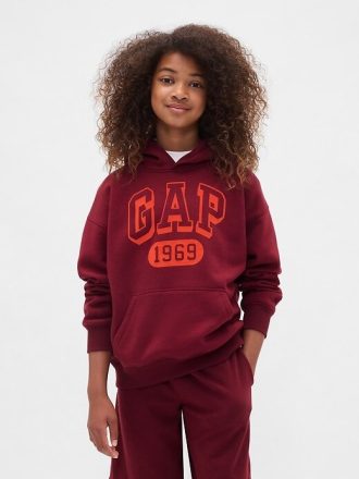 Hoodie med VintageSoft logotyp för barn