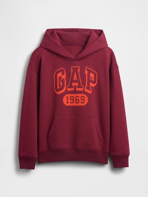 Hoodie med VintageSoft logotyp för barn Hoodie med VintageSoft logotyp för barn