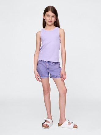Jeansshorts för barn med låga steg