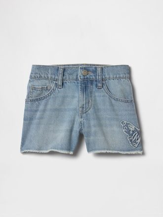 Jeansshorts för barn med låga steg