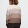 Kids CashSoft randig crewneck tröja Kids CashSoft randig crewneck tröja