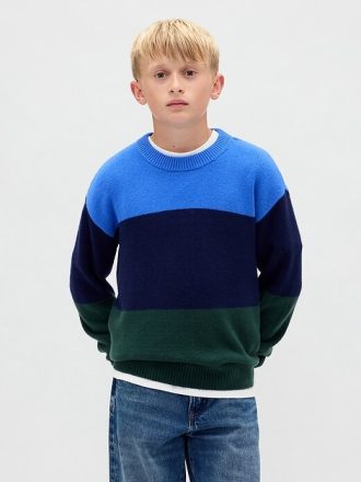 Kids CashSoft Relaxed Crewneck-tröja