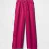 Kids Crinkle Gauze Easy wide-leg byxor