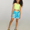 Kids Cutout Tankini Swim Two-Piece