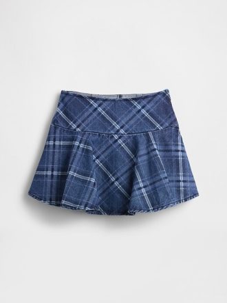 Kids Denim Volanger Skort