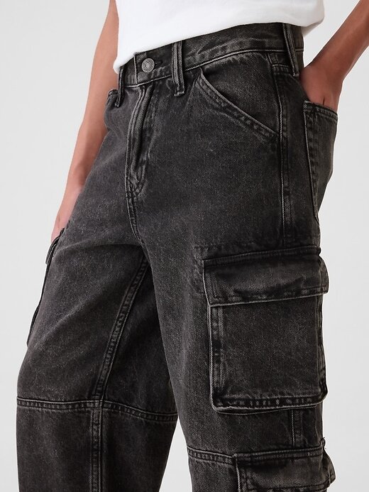 Kids Double Cargo Baggy Jeans Kids Double Cargo Baggy Jeans