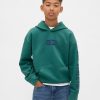 Kids GapFit Tech Quick-Dry Logo Hoodie