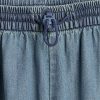 Kids High Rise Denim Baggy Joggers Kids High Rise Denim Baggy Joggers