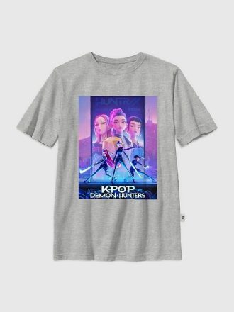 Kids K-Pop Demon Hunters Poster Grafisk T-shirt