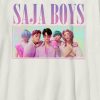 Kids K-Pop Demon Hunters Saja Boys Grafisk T-shirt