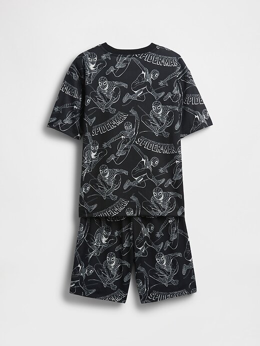 Kids Marvel Spider-Man återvunnen PJ Short Set Kids Marvel Spider-Man återvunnen PJ Short Set