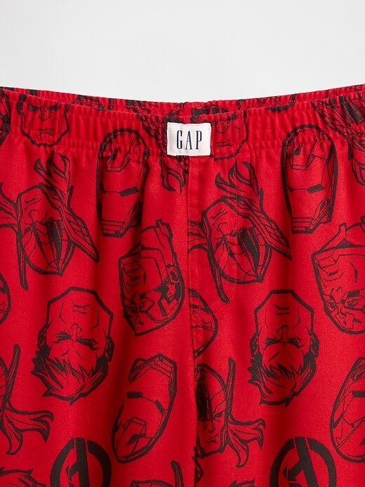 Kids Marvel återvunna flanell PJ-byxor Kids Marvel återvunna flanell PJ-byxor