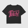 Kids Mean Girls Thats Så Fetch Grafisk Boxy Crop Tee
