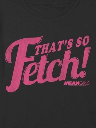 Kids Mean Girls Thats Så Fetch Grafisk Boxy Crop Tee